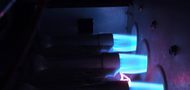 Inside a Natural Gas Furnace